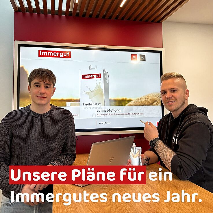Unsere Pläne für Immergutes neues Jahr