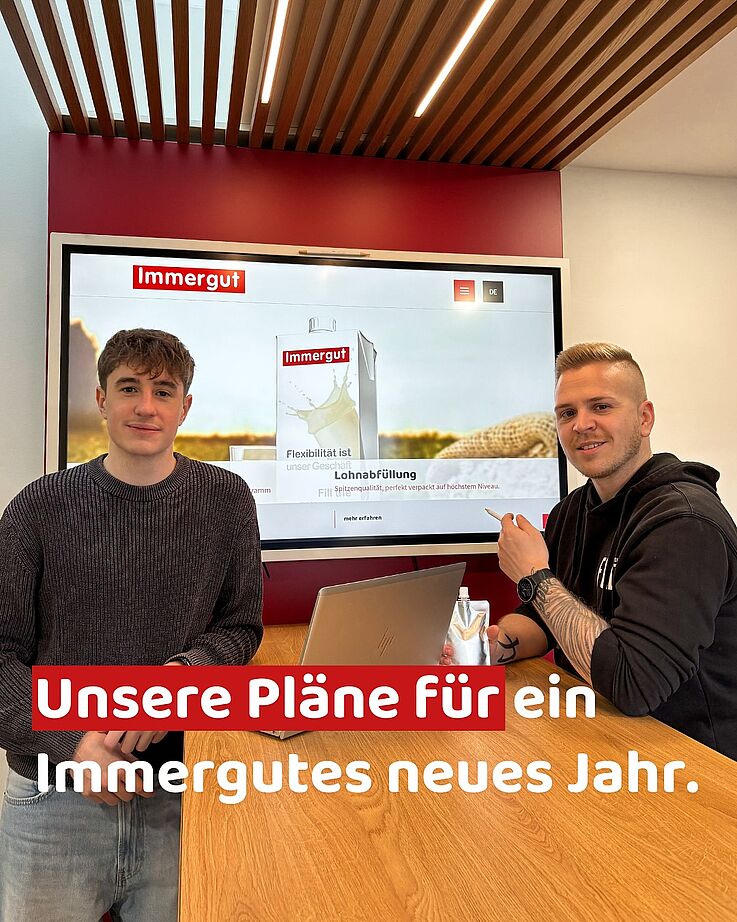 Unsere Pläne für Immergutes neues Jahr